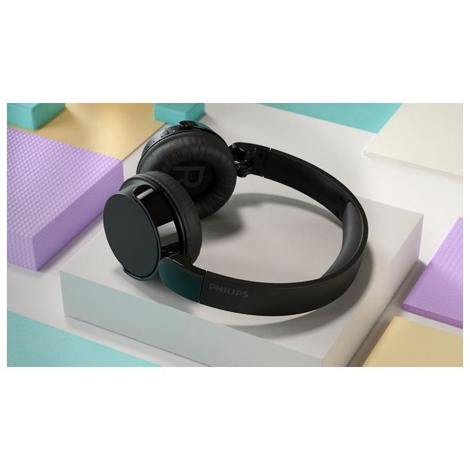 Philips Cuffia On-ear Wireless Bass Black