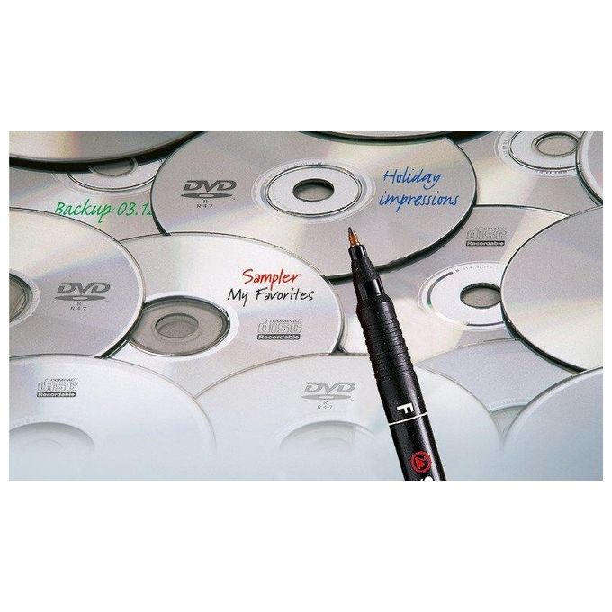 Marcatore - STABILO OHPen universal Permanente - Tratto Fine (0,7 mm) - Astuccio da 8 - Colori assortiti