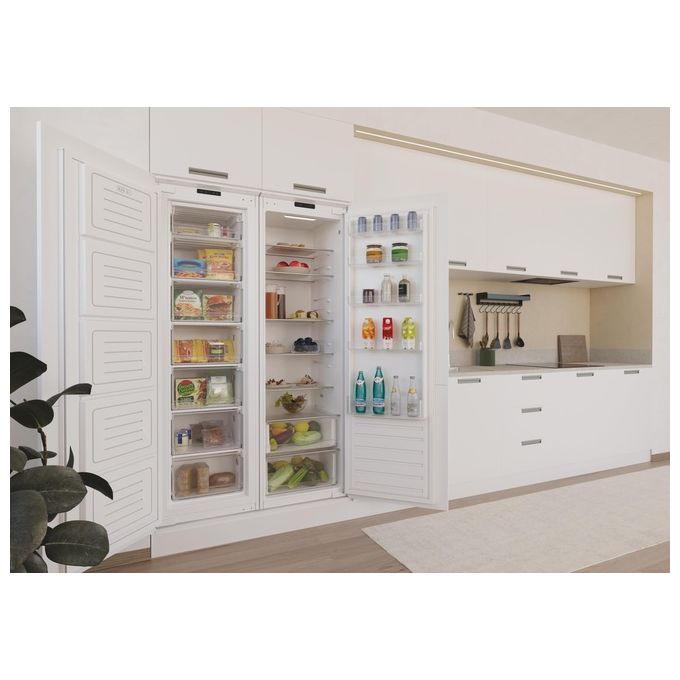 CANDY Frigorifero Monoporta da Incasso CMS518EW 316 Litri Classe E Bianco per una Soluzione di Ripristino in Cucina