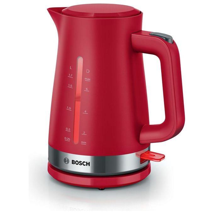 Bosch TWK4M224 Bollitore Elettrico 1.7 Litri 2400W Rosso