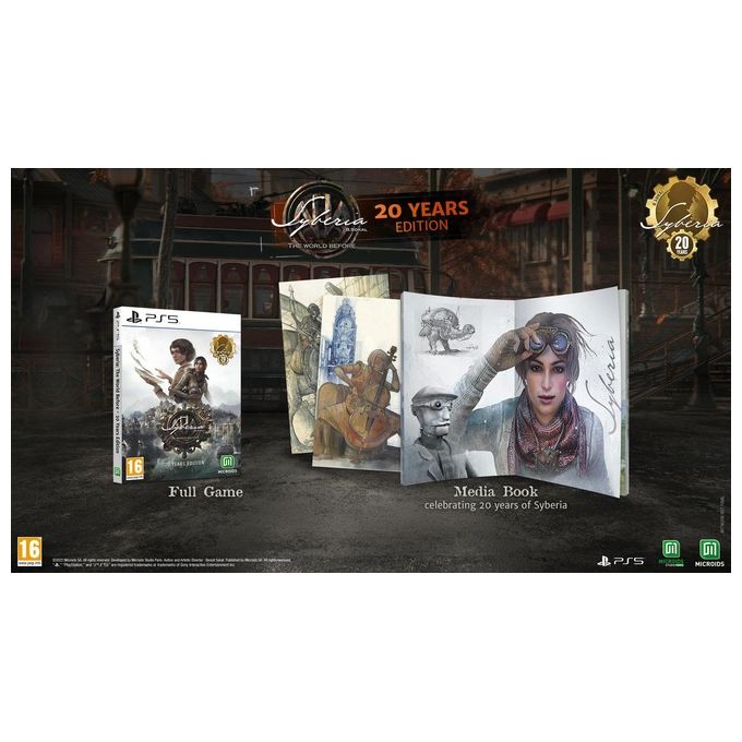 Microids Videogioco Syberia The World Before per PlayStation 5
