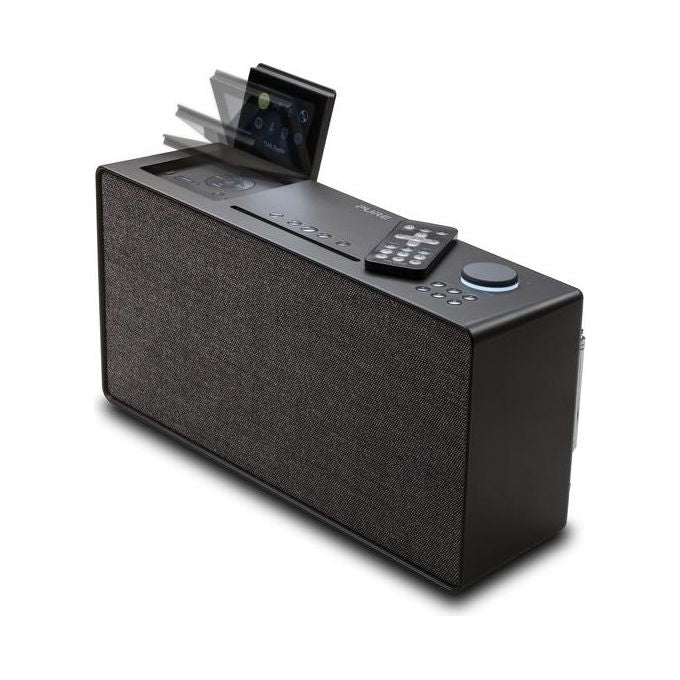 Pure Evoke Home All-In-One Music System Nero Caffe'