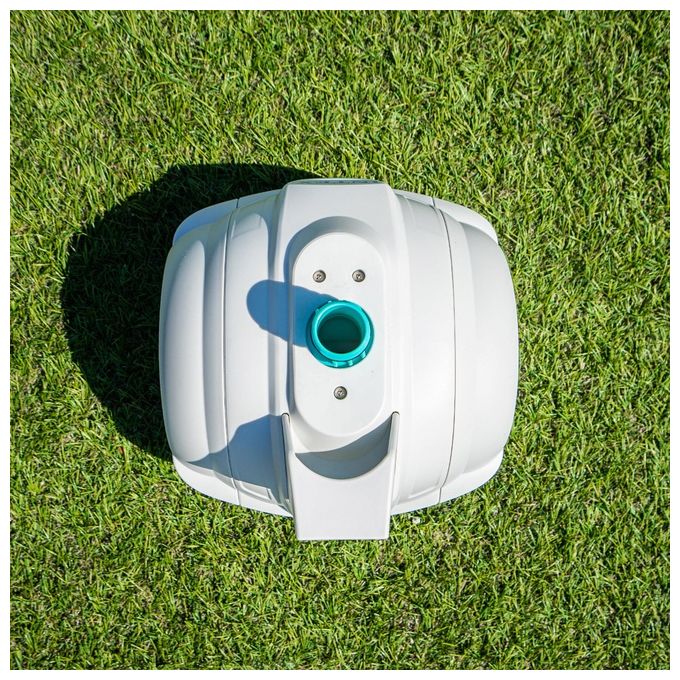 Intex 28007EX ZX50 Robot Pulitore Automatico Piscine Fuori Terra fino a 488 cm Pompa 3407 5678 L-h Tubo 6,50 m colore Bianco