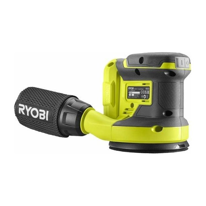 Ryobi R18ROS-0 Levigatrice Rotorbitale 18V ONE Batteria Non Inclusa Diametro Disco 125mm