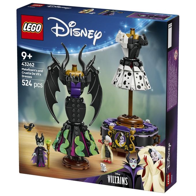 LEGO Disney Classic Abiti di Malefica e Crudelia De Mon