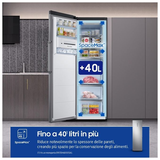 Samsung RZ32C7BBES9 Freezer Monoporta Serie Twin 323 Litri
