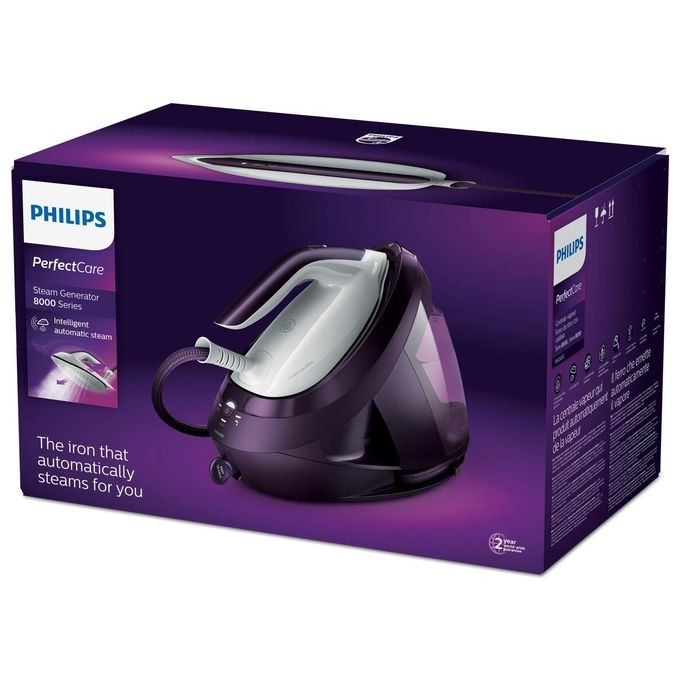 Philips PSG8050-30 Serie 8000 PerfectCare Ferro da Stiro con Caldaia 1,1 Litri 8000 2700 W 600 g-min 8 bar