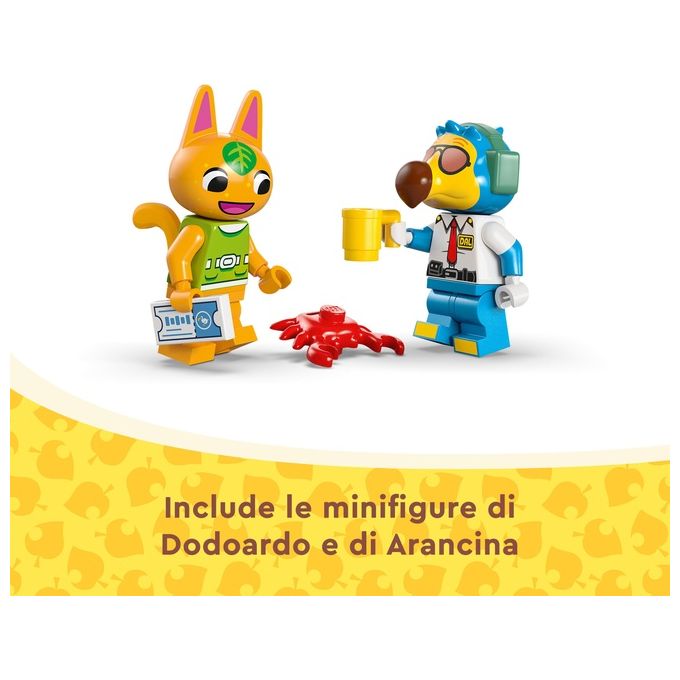 LEGO 77051 Animal Crossing Set da Costruzione con Aeroporto e Idrovolante Giocattolo 292 Pezzi colore Multicolore