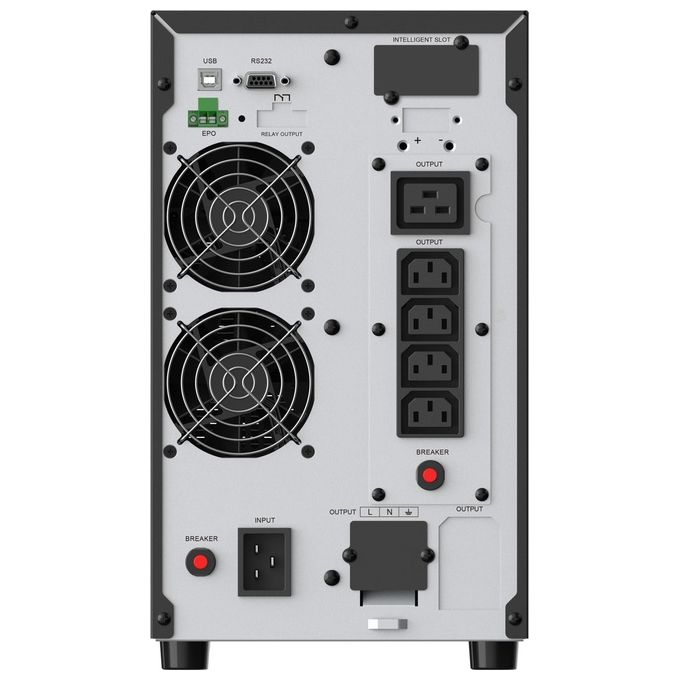 Conceptronic ZEUS52E3KGruppo di Continuita' Ups Doppia Conversione Online 3 Kva 2700 W 5 Prese Ac