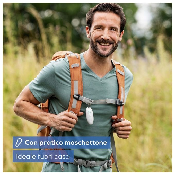 Beurer BR 10 - Dispositivo per punture d’insetto, con piastra in ceramica riscaldante, programma rapido da 3 s e alimentazione a batterie, colore bianco