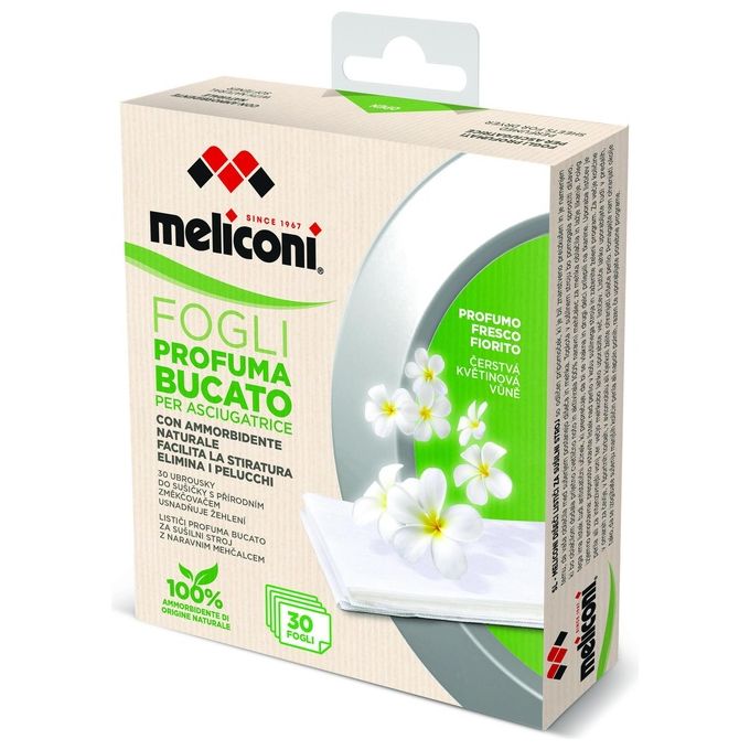 Meliconi Profuma Bucato Green Fogli con Ammorbidente Naturale