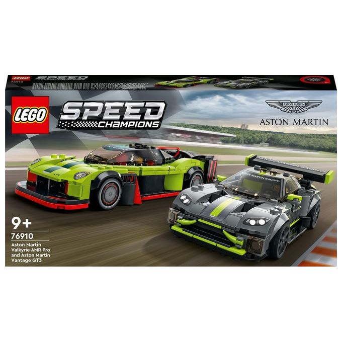 LEGO Speed Champion Aston Martin Valkyrie AMR Pro e Aston Martin Vanta