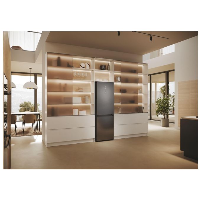 Haier 2D 60 Serie 5 HDPW5618CNPD Frigorifero Combinato Libera Installazione 352 Litri Classe Energetica C Acciaio Inox