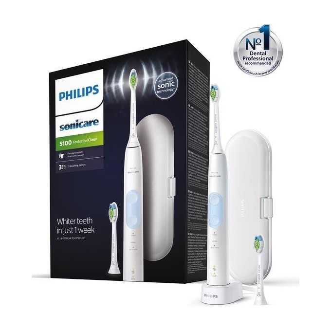 Philips Hx6859-29 Sonicare Spazzolino Elettrico Sonico con Sensore di Pressione Integrato