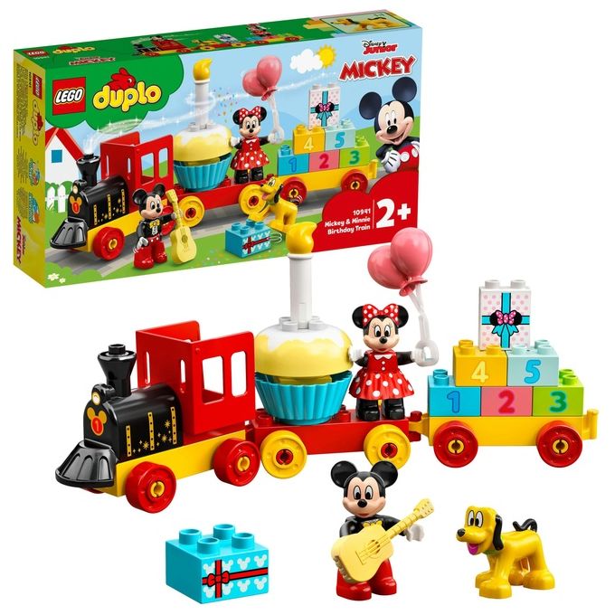 LEGO Duplo Disney Il Treno del Compleanno di Topolino e Minnie