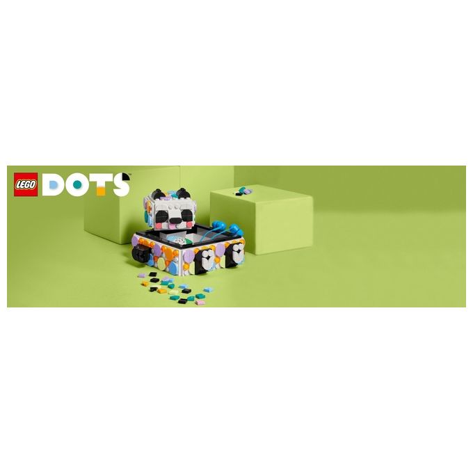 LEGO Dots Il Simpatico Panda Portaoggetti