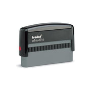 Trodat Single Line Stamp Timbro di Testo Printy 4916 Nero
