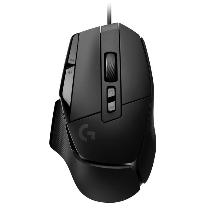 Logitech G G502 X Mouse Gaming Cablato - Switch Principali Ottico-Meccanici Ibridi LIGHTFORCE, Sensore per Gaming HERO 25K, Compatibile con PC - macOS-Windows - Nero