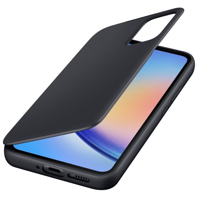 Samsung SmartView Wallet Case per A34 Nero