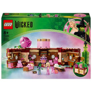 LEGO Wicked 75683 - Dormitorio di Glinda and Elphaba, Set da 740 pezzi con Minidoll Day and Night, Accessori, Valigetta Decorativa, Eta' 8+