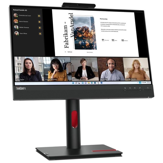 Lenovo TIO22 G5 Tc Monitor per Pc 21.5'' IPS Full Hd