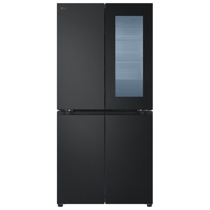LG GMV860EPDE Frigorifero Multidoor InstaView Slim 530 Litri Classe E Wi-Fi Linear Cooling Total No Frost 835x1787x730 Matte Black