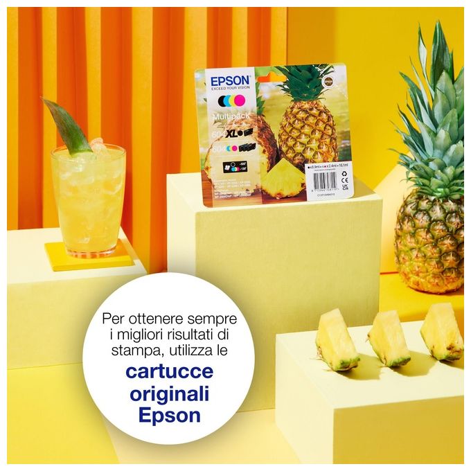 Epson Cartuccia d'Inchiostro Ciano 604XL