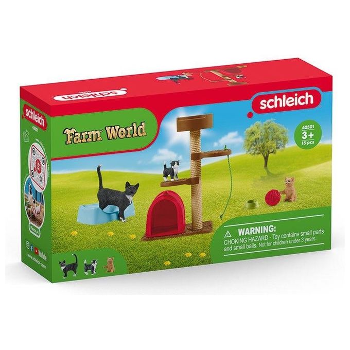 Schleich Farm World Tiragraffi per Gatti