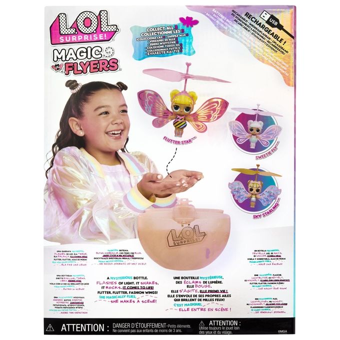 Mga Bambola L.O.L. Surprise! Magic Flyers - Flutter Star Pink Wings