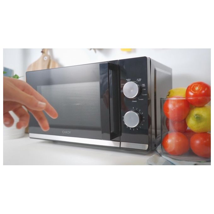 CANDY CMG20TNMB Forno a Microonde Combinato con Grill Potenza 700 watt Capacita' 20 litri colore Nero