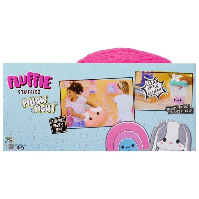 MGA Entertainment Peluche Fluffie Stuffiez Pillow Fight- Rainbow Assortito