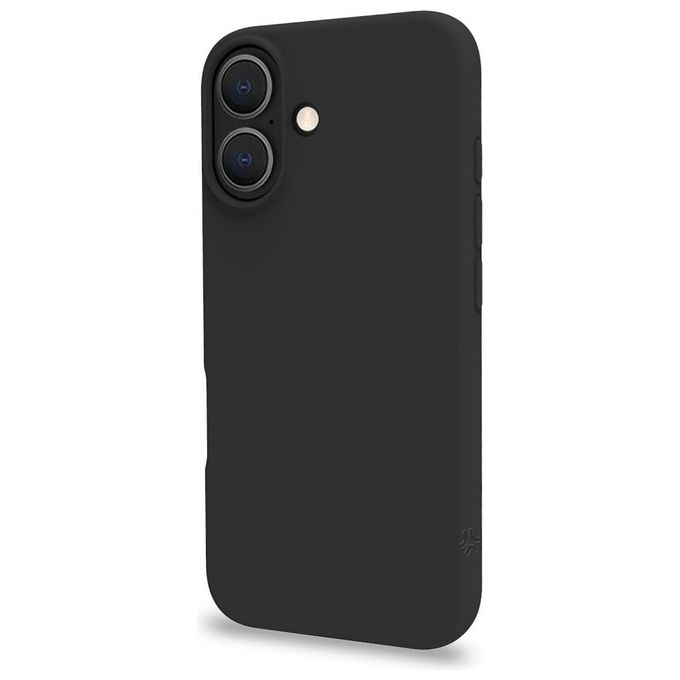 Celly Cromo Cover per iPhone 16 Nero