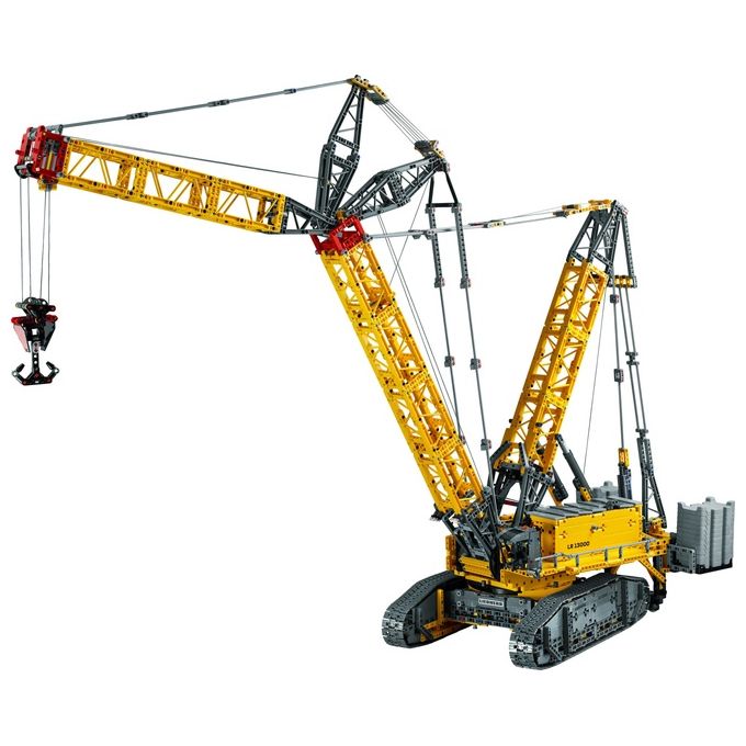 LEGO Technic 42146 Gru Cingolata Liebherr LR 13000, Veicolo da Cantiere Telecomandato con App Control+, Modellismo per Adulti