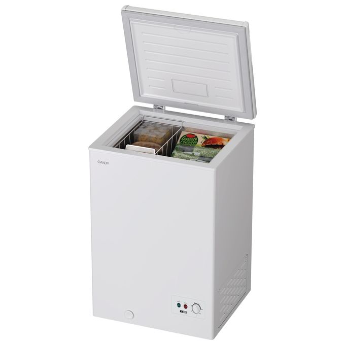 Candy CCHH 100E Congelatore a Pozzetto Orizzonatale 97 Litri Classe E Capacita' di Congelamento 45 kg-24h Statico colore Bianco