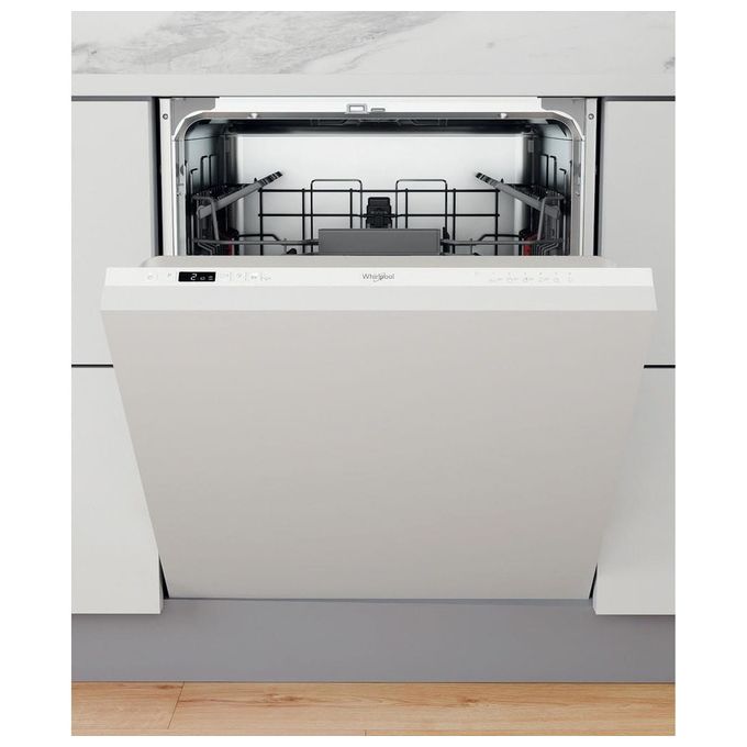 Whirlpool WIS 5020 Lavastoviglie da Incasso a Scomparsa Totale 14 Coperti Classe energetica E 6 programmi NaturalDrive Flexi Space 60 cm
