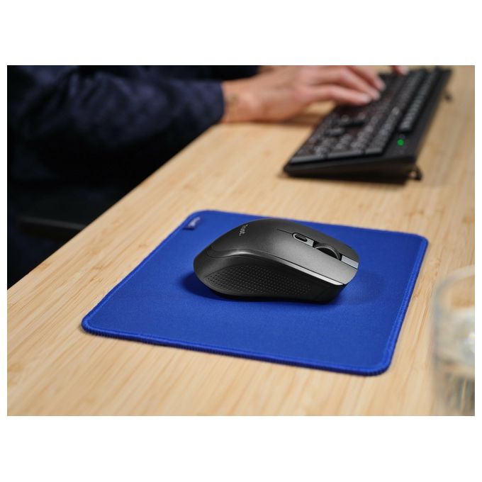 Trust Ozaa Mouse Mano destra RF senza fili  Bluetooth Ottico 3200 DPI Nero