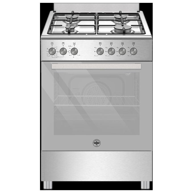 La Germania SE664GX24 Cucina con Piano Cottura a Gas Forno a Gas 60cm Inox