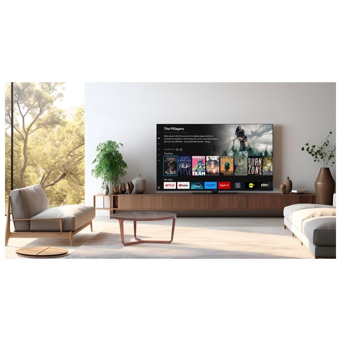 Panasonic TB-55W60AEZ Serie W60 55 inch 4K Ultra HD LED Smart TV 2024 TiVo Colour Engine 4K Dolby Vision e Atmos Game Mode Plus Per un  Esperienza Visiva Ottimale