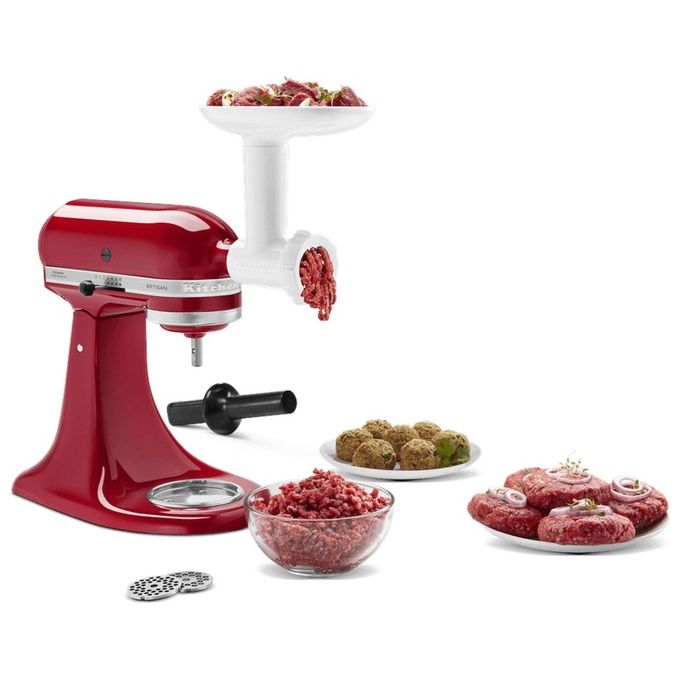 KitchenAid 5KSMFGA Accessorio Tritatutto per Planetaria Bianco