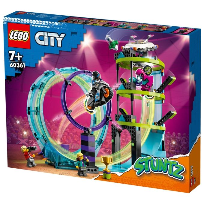 LEGO 60361 City Stuntz Set da Costruzione 385 pezzi per Bambini 7+ anni colore Multicolore