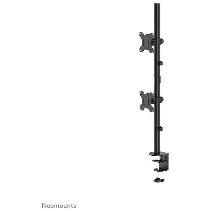 NewStar Montaggio a Scrivania per 2 Display Lcd Tilt and Swivel Nero Dimensione Schermo 10''-32