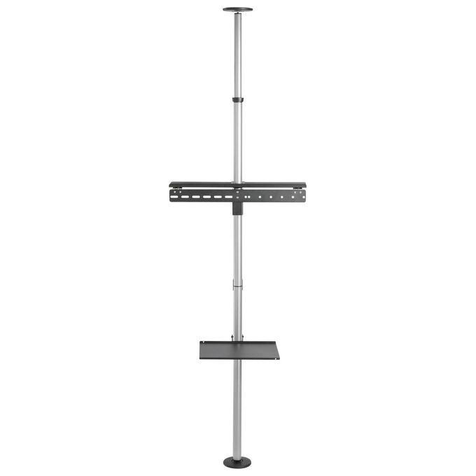 Equip 650621 Supporto Tv a Parete 70'' Nero-Acciaio Inox