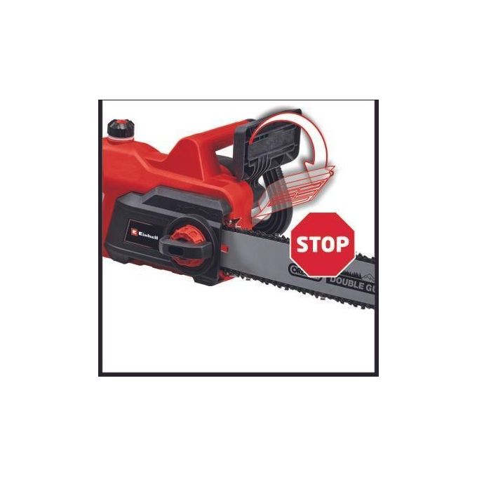 Einhell GC-EC 2040 Motosega Elettrica 2000 W 7100 Giri-min per Efficienza e Potenza in Giardino Nero-Rosso