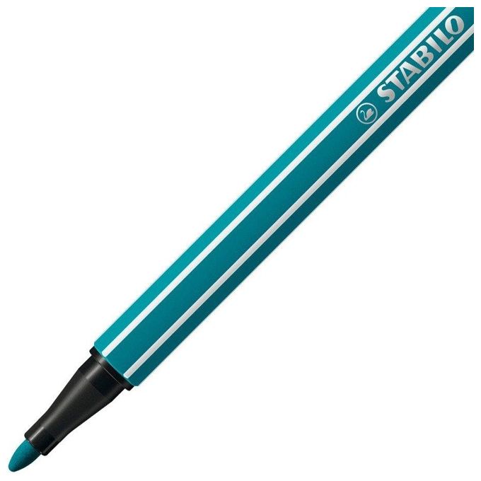 STabilo confezione 10Pz pen 68 blu Turchese
