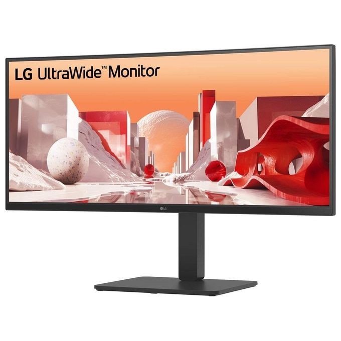 LG Monitor Curvo 34BA85QE 34'' led ips 21:9 3440 x 1440 5ms 300 cdm Webcam reg Altezza Usb-c Dock Dp-hdmi