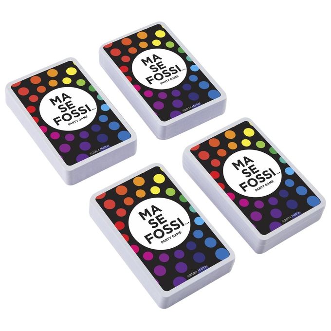 Mattel Gioco Ma Se Fossi Gioco per Adulti