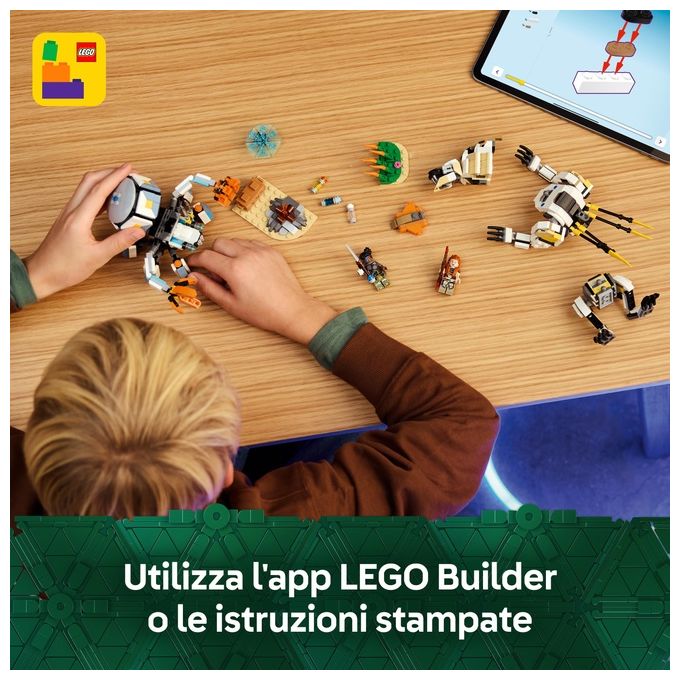 LEGO 77037 Horizon Adventures Set da Costruzione con 2 Minifigure e 2 Robot Giocattolo 768 Pezzi colore Multicolore