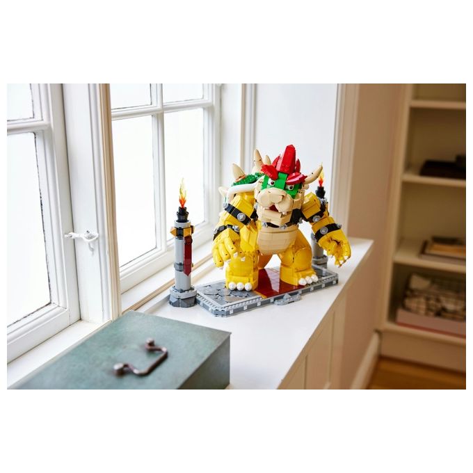 LEGO Super Mario 71411 Il Potente Bowser, Kit di Costruzioni per Adulti, Idee Regalo, Personaggio Snodabile 3D da Collezione