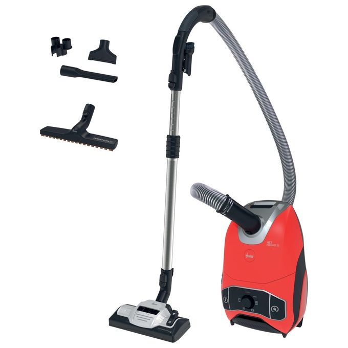 Hoover H-ENERGY 700 HE710HM 011 5 L Aspiratore a Cilindro Secco 850W Sacchetto per la Polvere Tulip Red