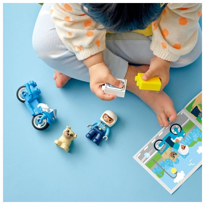LEGO Duplo Town Moto della Polizia